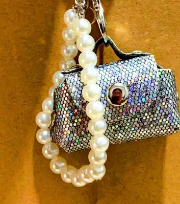 1 piece keychain and bag charm